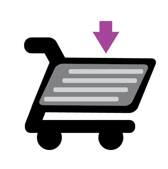 Material Design Icon for shop.